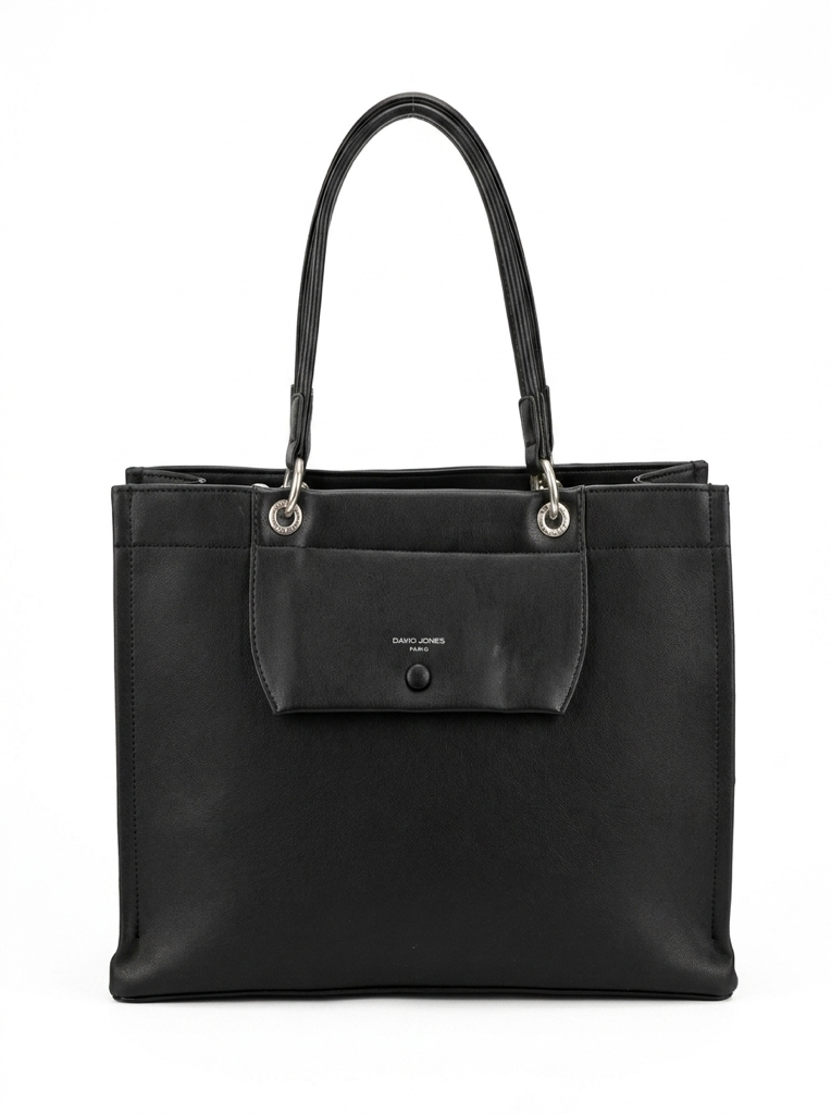 Cabas Structure Noir